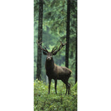 Panneau mural douche VIPANEL - Inspiration nature Cerf dans la forêt - Finition brillant