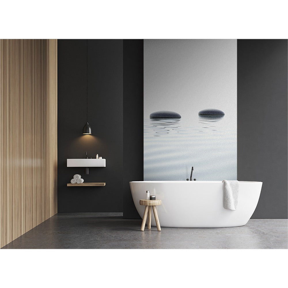Panneau mural douche VIPANEL - Inspiration nature Galets - Finition brillant