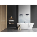 Panneau mural douche VIPANEL - Inspiration nature Galets - Finition brillant