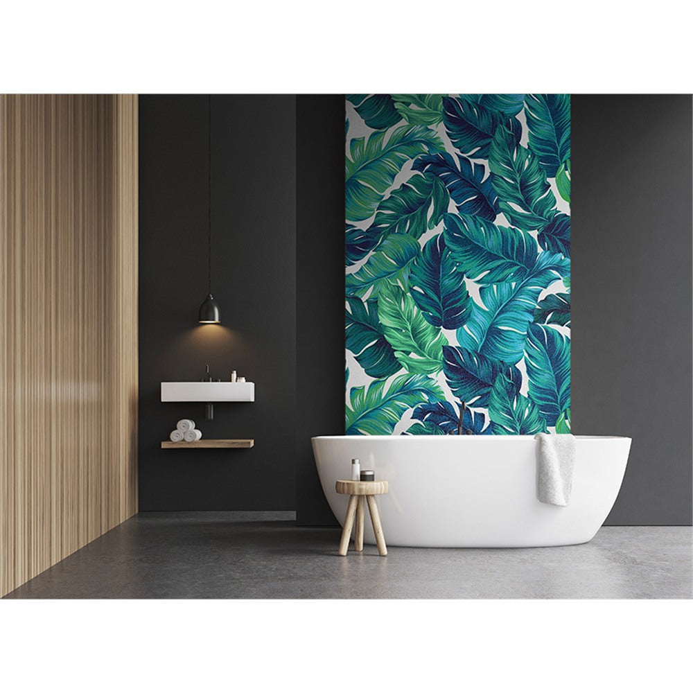 Panneau mural douche VIPANEL - Inspiration nature Feuilles exotiques EX - Finition velvet