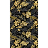 Panneau mural douche VIPANEL - Inspiration nature Feuillage doré - Finition velvet