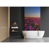 Panneau mural douche VIPANEL - Inspiration nature Pivoines - Finition brillant
