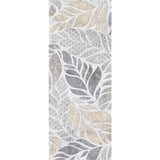 Panneau mural douche VIPANEL - Inspiration nature Feuillage gris - Finition mat