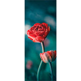 Panneau mural douche VIPANEL - Inspiration nature Tulipe rouge - Finition brillant