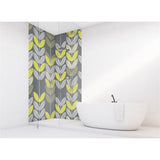 Panneau mural douche VIPANEL - Inspiration nature Fleurs vintage - Finition mat