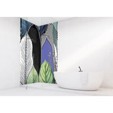 Panneau mural douche VIPANEL - Inspiration nature Papier peint feuilles grandes - Finition mat
