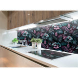 Panneau mural douche VIPANEL - Inspiration nature Hibiscus néon - Finition mat