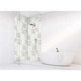 Panneau mural douche VIPANEL - Inspiration nature Lys d'Afrique - Finition mat