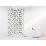 Panneau mural douche VIPANEL - Inspiration nature Coquelicots vert - Finition mat