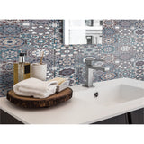 Panneau mural douche VIPANEL - Carrelage Carreaux orientaux - Finition brillant