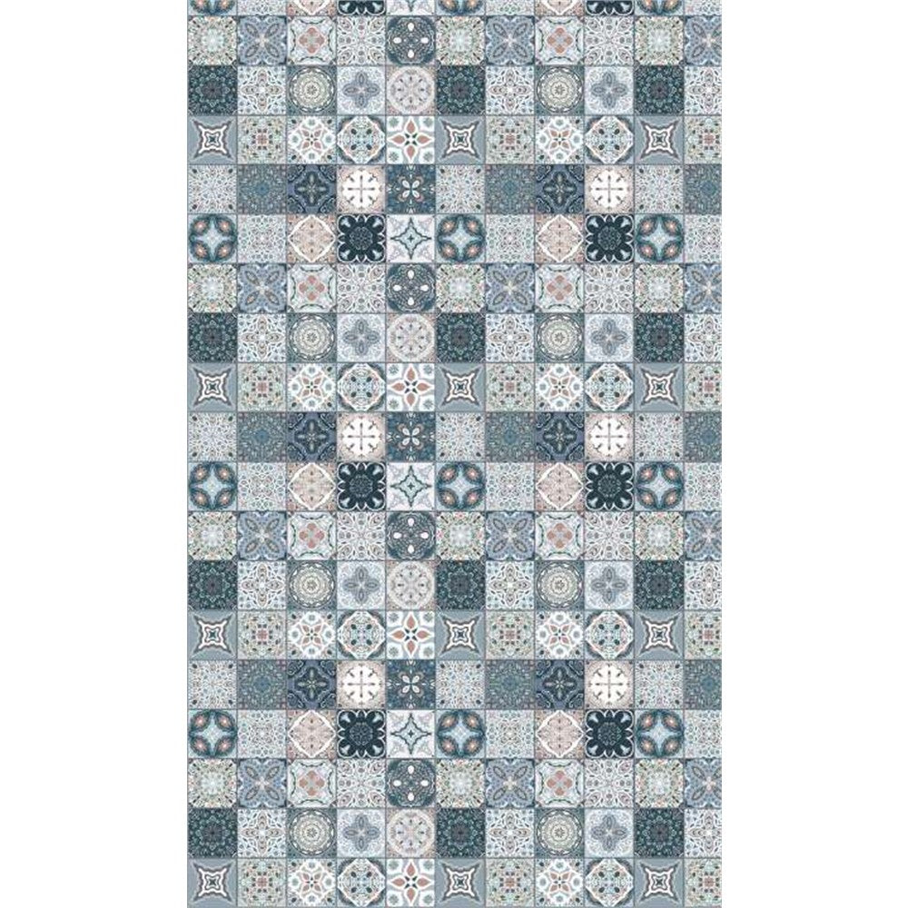 Panneau mural douche VIPANEL - Carrelage Carreaux Portugais traditionnel - Finition brillant