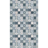 Panneau mural douche VIPANEL - Carrelage Carreaux Portugais traditionnel - Finition brillant