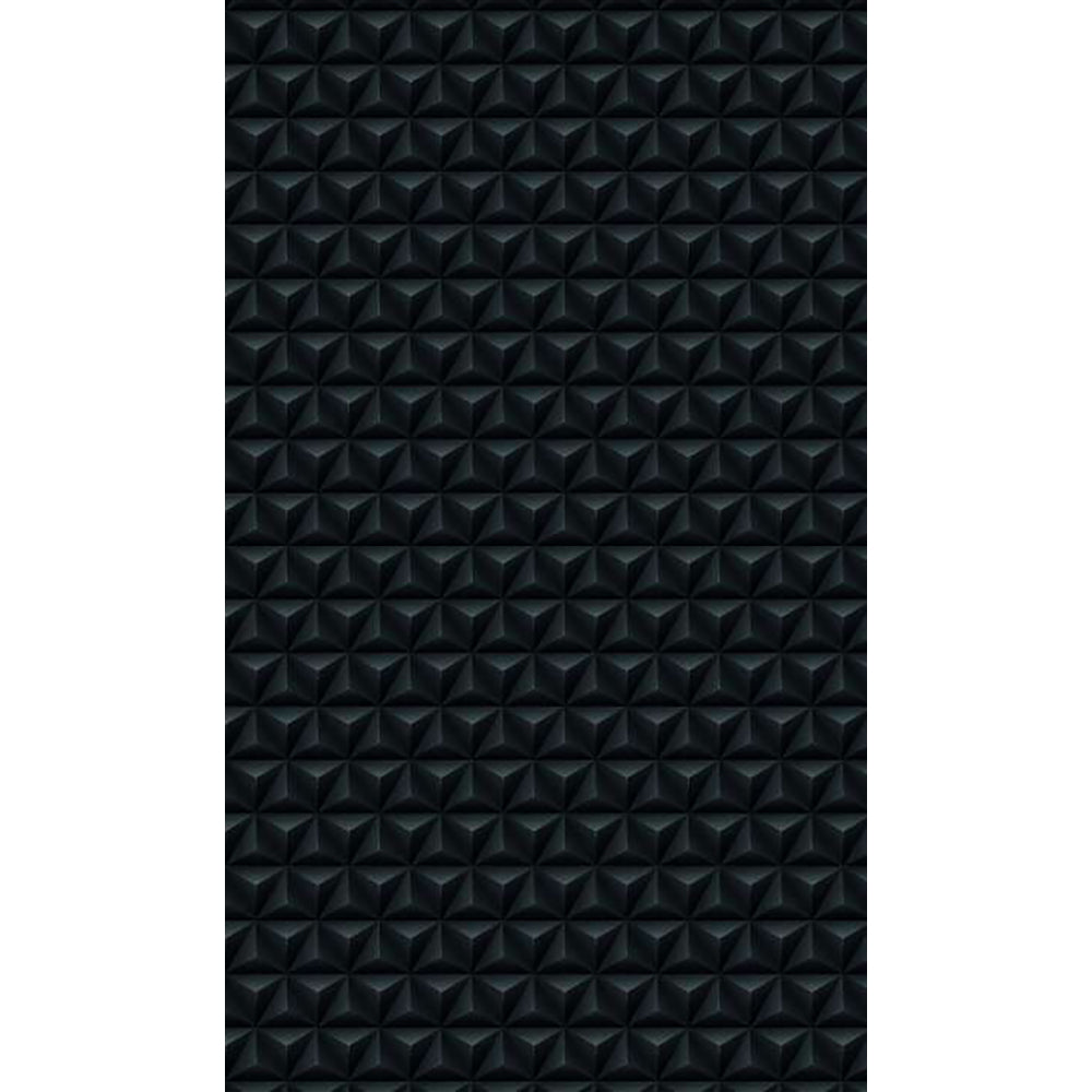 Panneau mural douche VIPANEL - Motif Moderne noir - Finition velvet - 1500 x 2550 mm