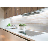 Panneau mural douche VIPANEL - Pierre Marbre naturel droit - Finition mat