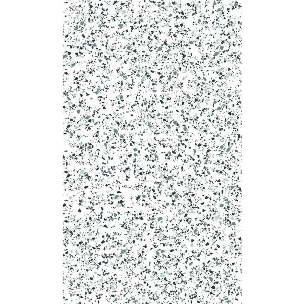 Panneau mural douche VIPANEL - Pierre Terrazzo noir blanc - Finition mat