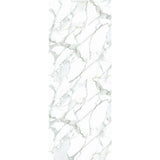 Panneau mural douche VIPANEL - Pierre marbré blanc Calacatta - Finition brillant