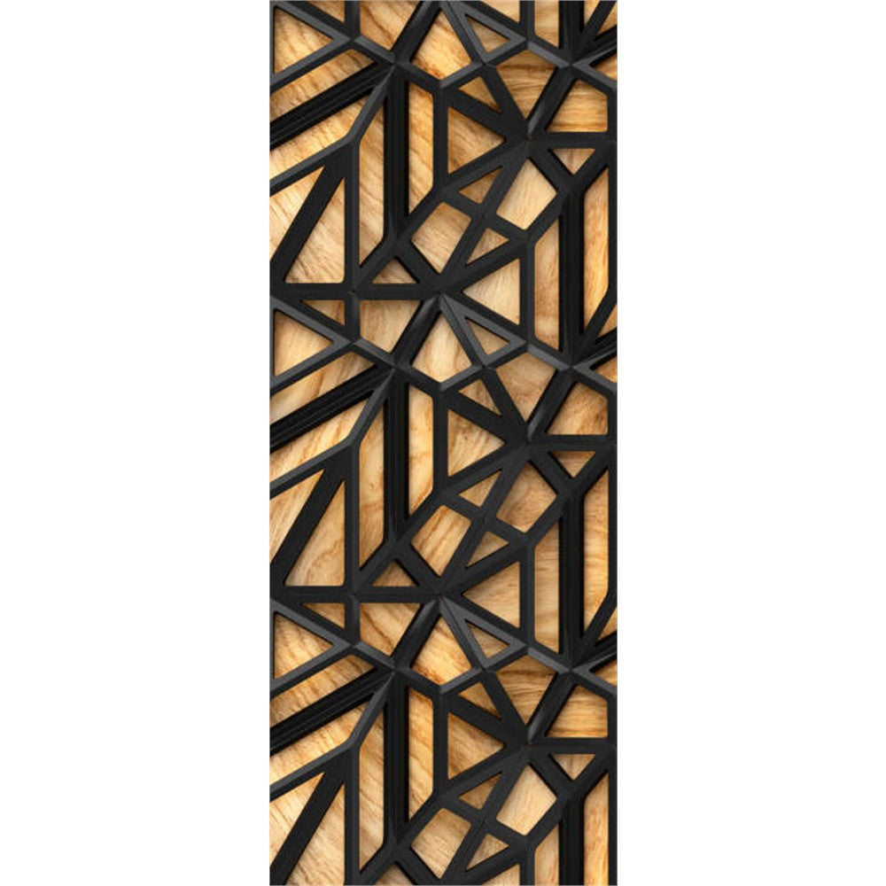 Panneau mural douche VIPANEL - Bois treillis - Finition - Finition mat