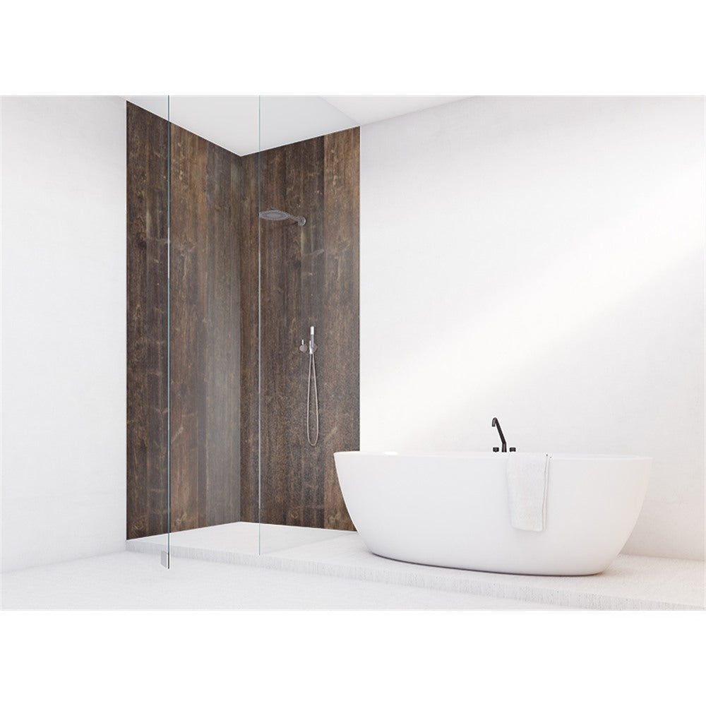 Panneau mural douche VIPANEL - Bois Epicea - Finition - Finition mat