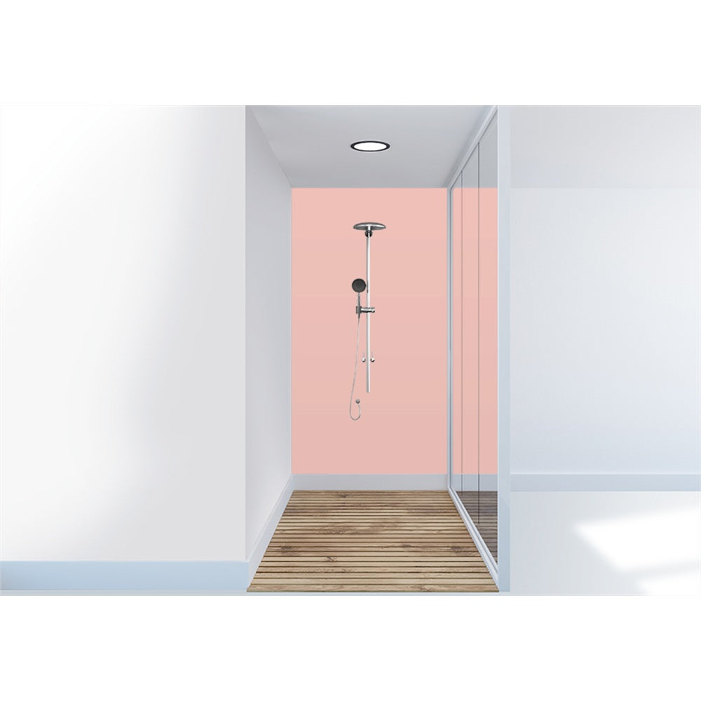 Panneau mural douche VIPANEL - Couleur Unie NCS1030-Y80R - Finition velvet