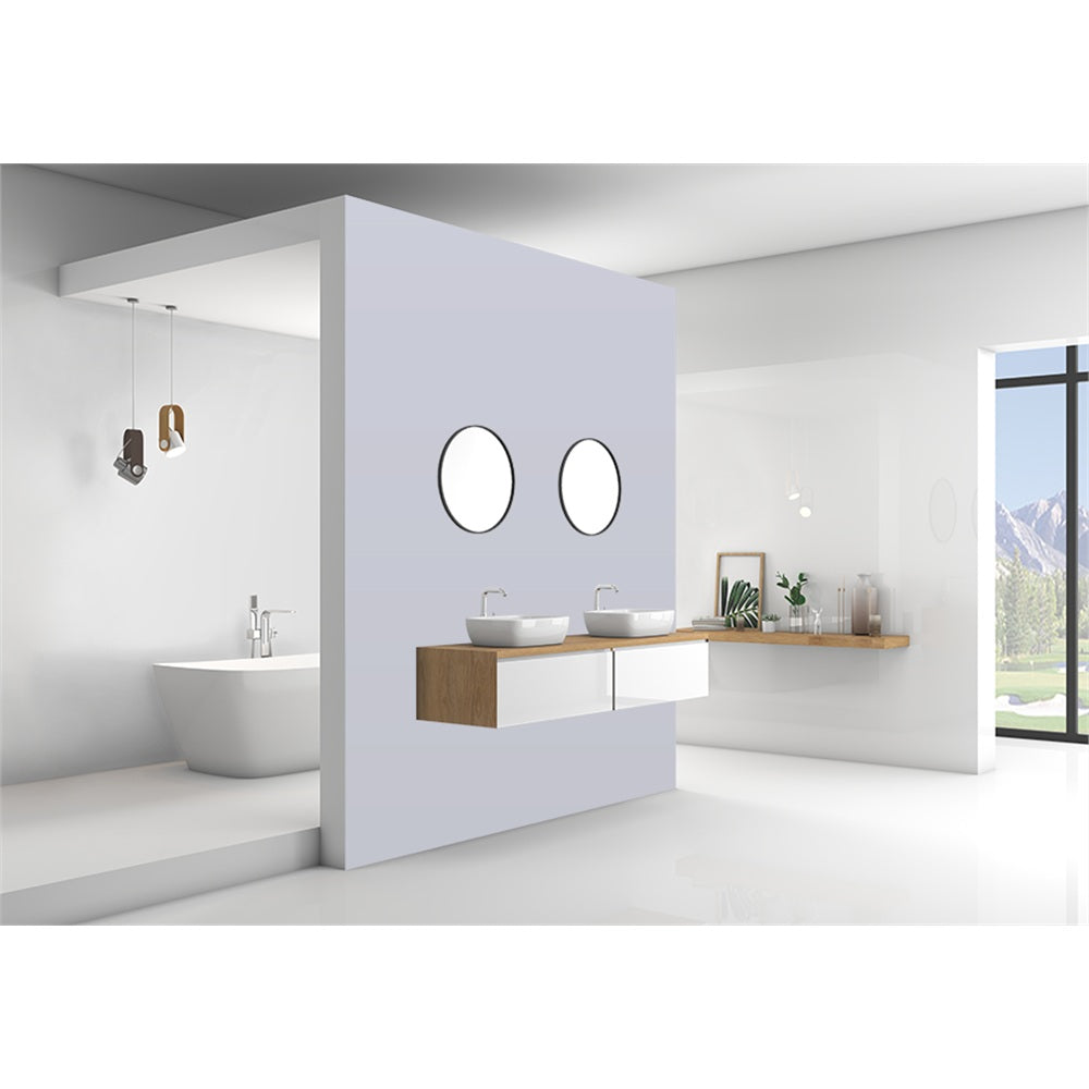 Panneau mural douche VIPANEL - Couleur Unie NCS2010-R70B - Finition velvet