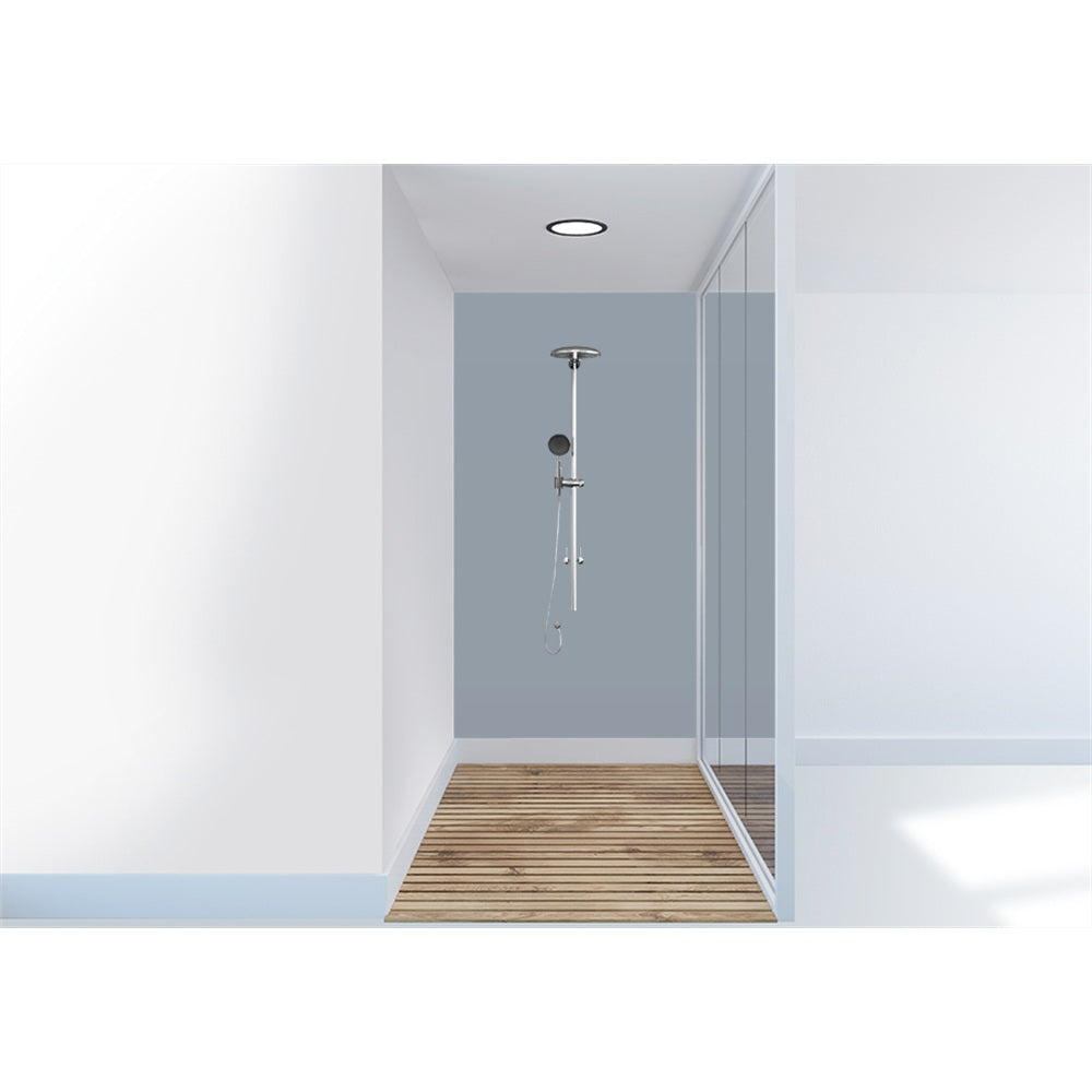 Panneau mural douche VIPANEL - Couleur Unie NCS5540-B - Finition velvet