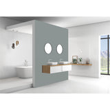Panneau mural douche VIPANEL - Couleur Unie NCS7020-B70G - Finition velvet