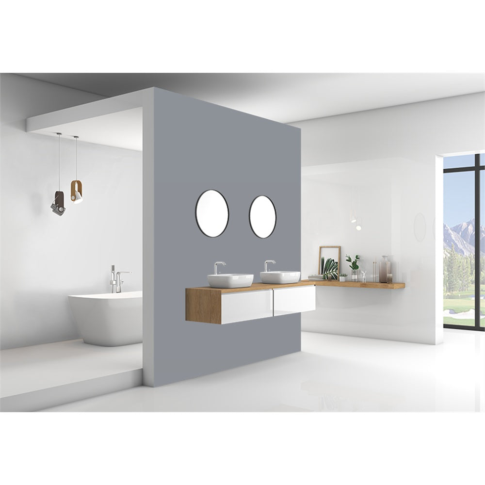 Panneau mural douche VIPANEL - Couleur Unie NCS7020-R90B - Finition velvet