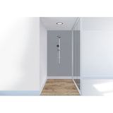 Panneau mural douche VIPANEL - Couleur Unie NCS7020-R90B - Finition velvet
