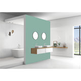 Panneau mural douche VIPANEL - Couleur Unie NCS3050-B90G - Finition velvet