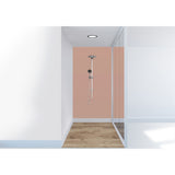 Panneau mural douche VIPANEL - Couleur Unie NCS3560-Y40R - Finition velvet