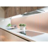 Panneau mural douche VIPANEL - Motif hexa - Finition velvet