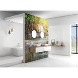 Panneau mural douche VIPANEL - Inspiration nature chute eau 2 - Finition - Finition brillant