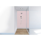 Panneau mural douche VIPANEL - Couleur Unie NCS S1515-R10B - Finition velvet