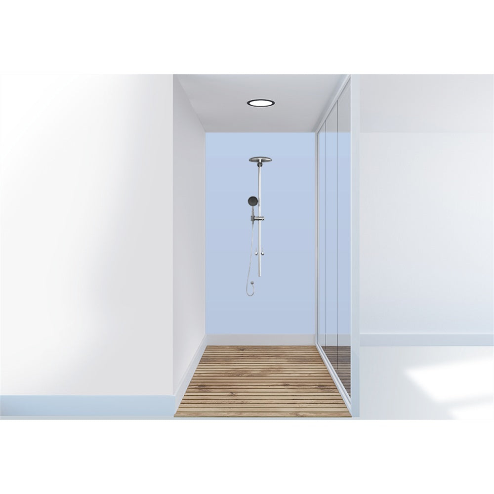 Panneau mural douche VIPANEL - Couleur Unie NCS S1030-R80B - Finition velvet
