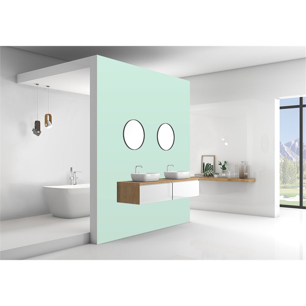 Panneau mural douche VIPANEL - Couleur Unie NCS S0520-B90G - Finition velvet