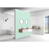 Panneau mural douche VIPANEL - Couleur Unie NCS S0520-B90G - Finition velvet