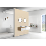 Panneau mural douche VIPANEL - Couleur Unie NCS S1515-Y20R - Finition velvet