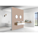 Panneau mural douche VIPANEL - Couleur Unie Pantone 4645 C - Finition velvet
