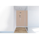 Panneau mural douche VIPANEL - Couleur Unie Pantone 4645 C - Finition velvet