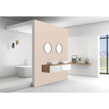 Panneau mural douche VIPANEL - Couleur Unie Pantone 4685 - Finition velvet
