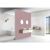 Panneau mural douche VIPANEL - Couleur Unie Pantone 696 - Finition velvet
