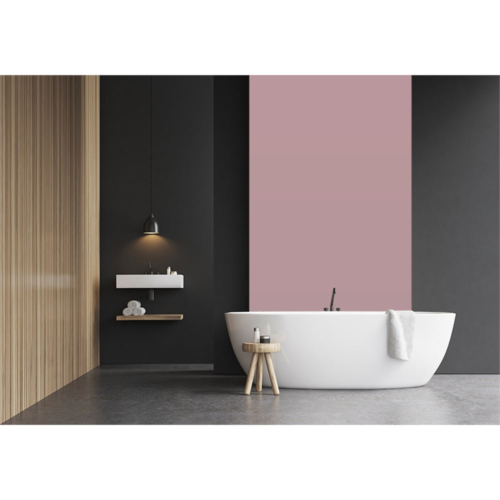 Panneau mural douche VIPANEL - Couleur Unie Pantone 696 - Finition velvet