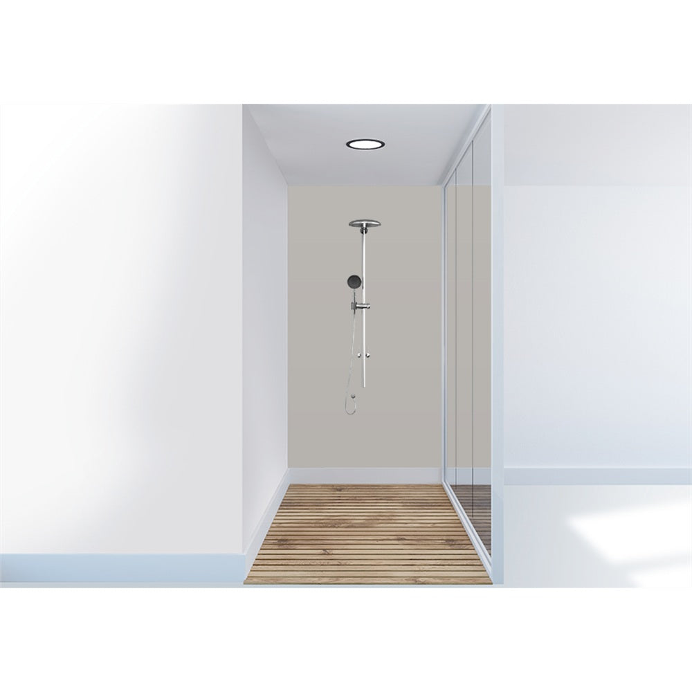Panneau mural douche VIPANEL - Couleur Unie Pantone 402 - Finition velvet
