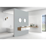 Panneau mural douche VIPANEL - Couleur unie Pantone 443 - Finition velvet