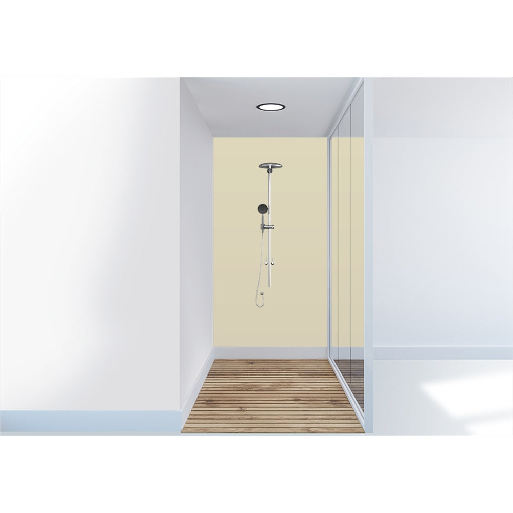 Panneau mural douche VIPANEL - Couleur unie Pantone 4545 - Finition velvet