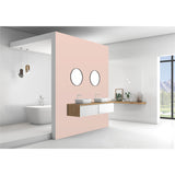 Panneau mural douche VIPANEL - Couleur unie Pantone 489 - Finition velvet