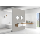 Panneau mural douche VIPANEL - Couleur unie Pantone 403 - Finition velvet
