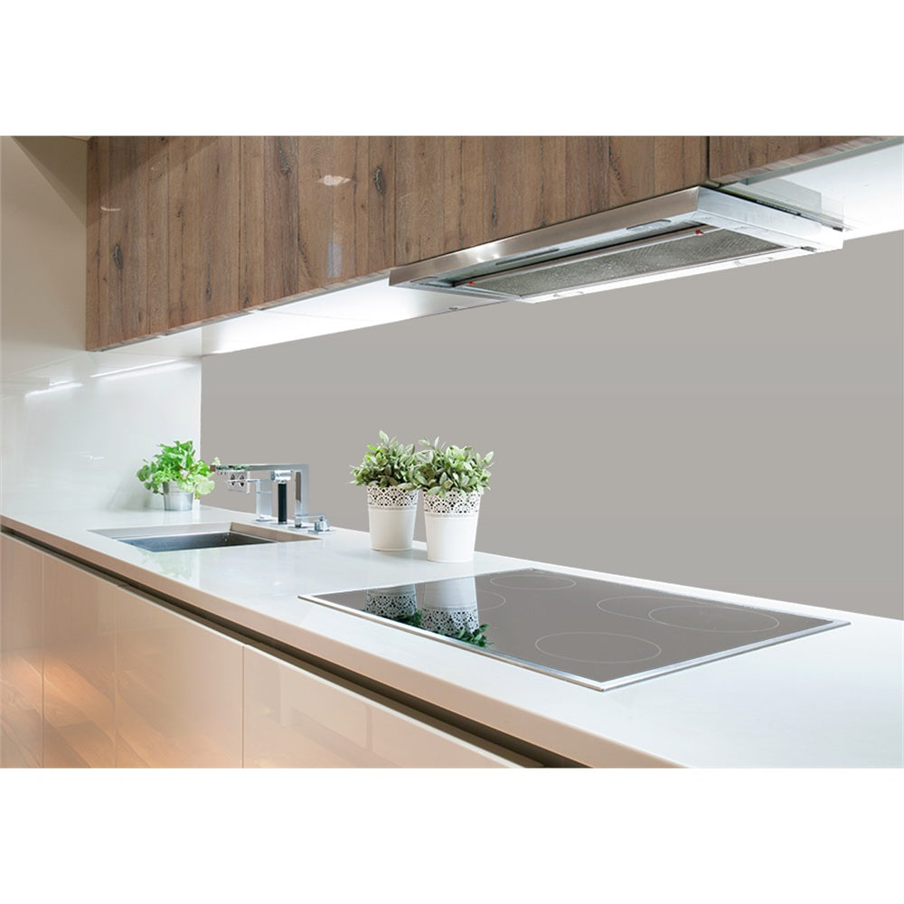 Panneau mural douche VIPANEL - Couleur unie Pantone 403 - Finition velvet