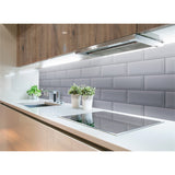 Panneau mural douche VIPANEL - Carrelage Berlin gris - Finition - Finition brillant