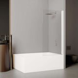 Paroi de baignoire EQUI 2MS - H1500 mm x L800 mm - Verre clair traité déperlant ETC
